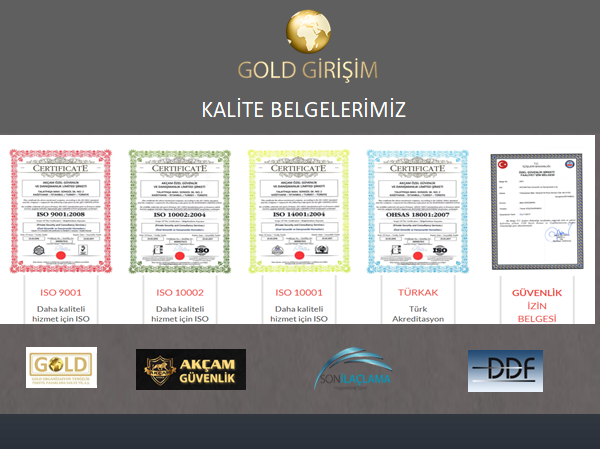 KALİTE BELGELERİMİZ